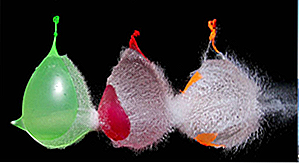 25 refrescantes globos de agua Stop Motion Photos