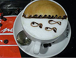 25 Over the Top Latte Art Designs