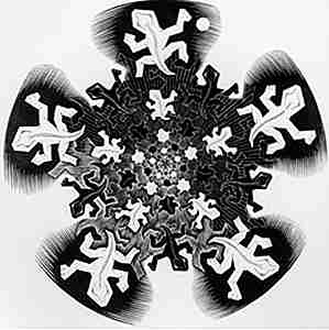 25 piezas creativas de arte matemático de Maurits Cornelis Escher