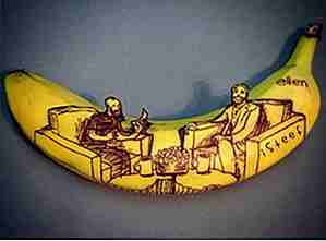 25 morceaux d'art de banane fruité par Stephan Brusche