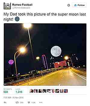 25 atemberaubende Supermoon Fotos auf Twitter gefunden