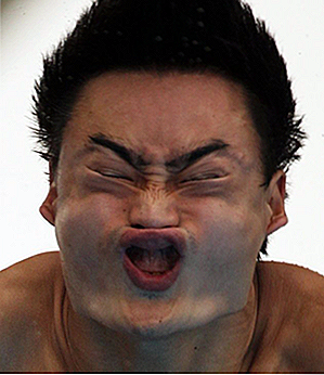 25 Sidesplittingly Funny Olympic Diving Faces